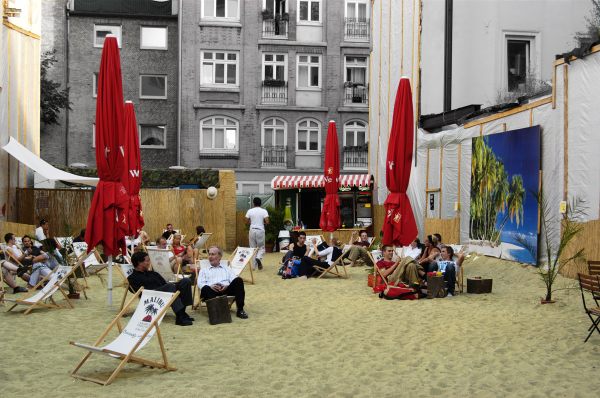 Beach cafe, Hamburg